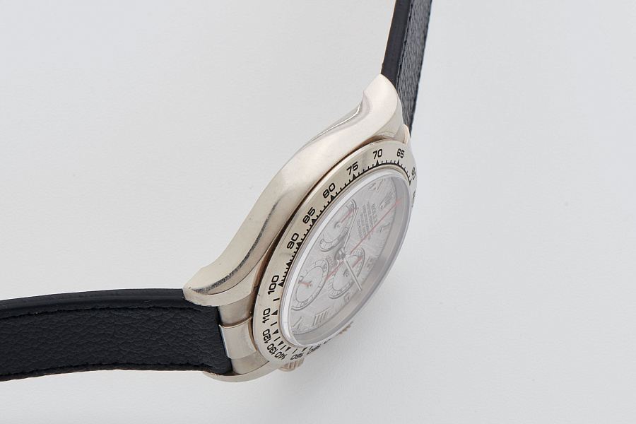 Daytona Meteorite 18k White Gold 116509