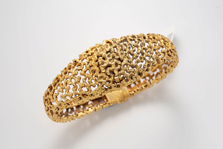 Jewelry Watch by Albert Gilbert in 18k Yellow Gold