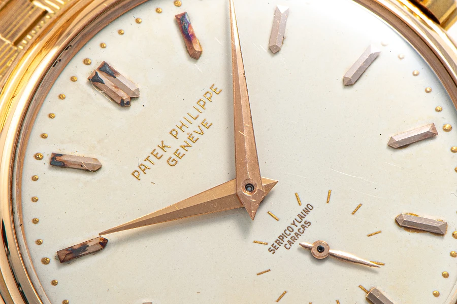 'Serpico Y Laino' Double Signed Calatrava Ref. 2526 in 18k Rose Gold