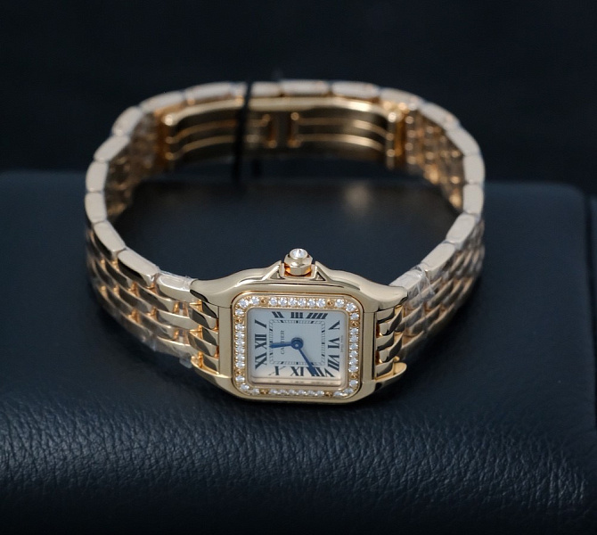 Panthère Small Model Rose Gold Diamonds