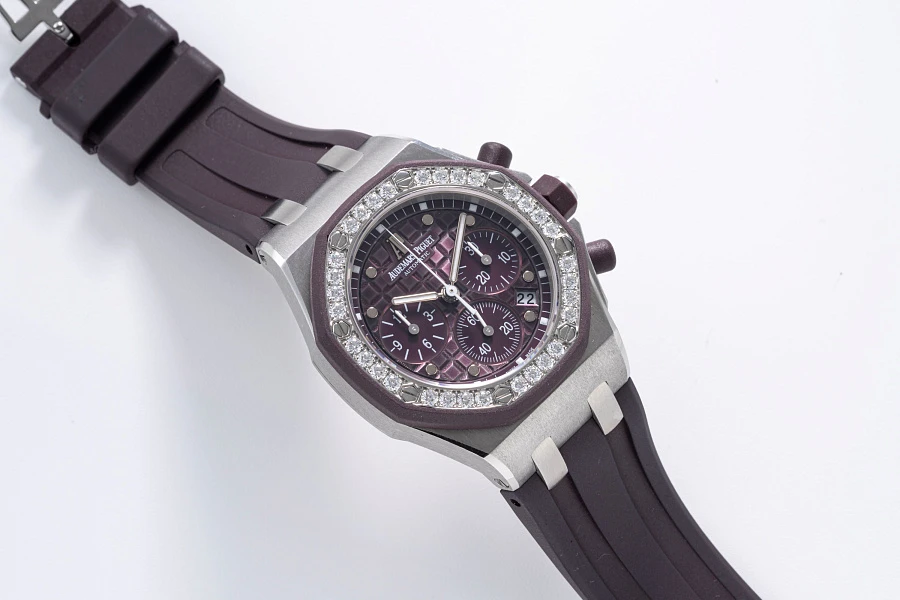 Offshore Chronograph Ref. 26048SK in Stainless Steel with Diamonds