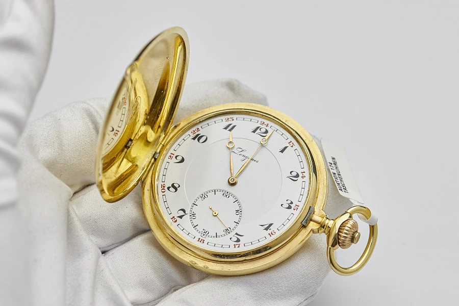 Longines Savonette Taschenuhr