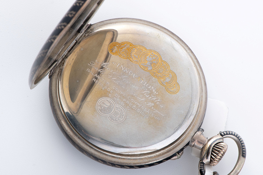 Tula Silver Pocket Watch