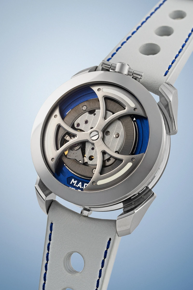 M.A.D. 1 Edition Blue in Stainless Steel