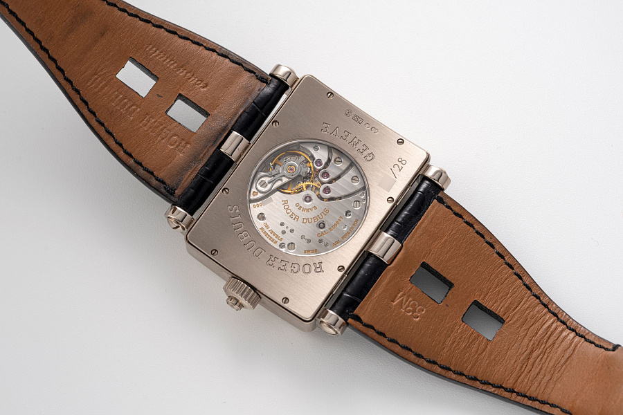 Too Much GMT with Mother of Pearl Dial in 18k White Gold