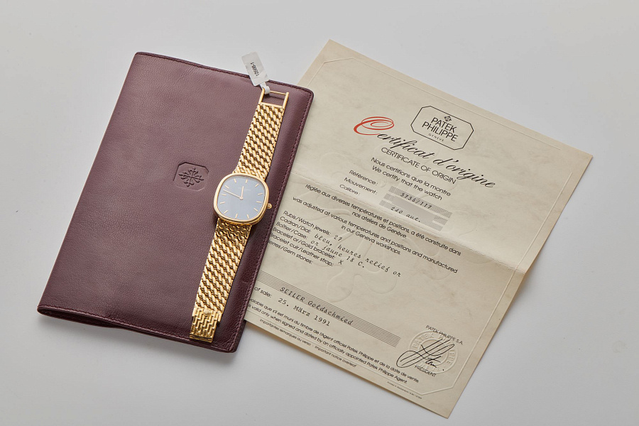 Golden Ellipse Hand-wound Ref. 3738