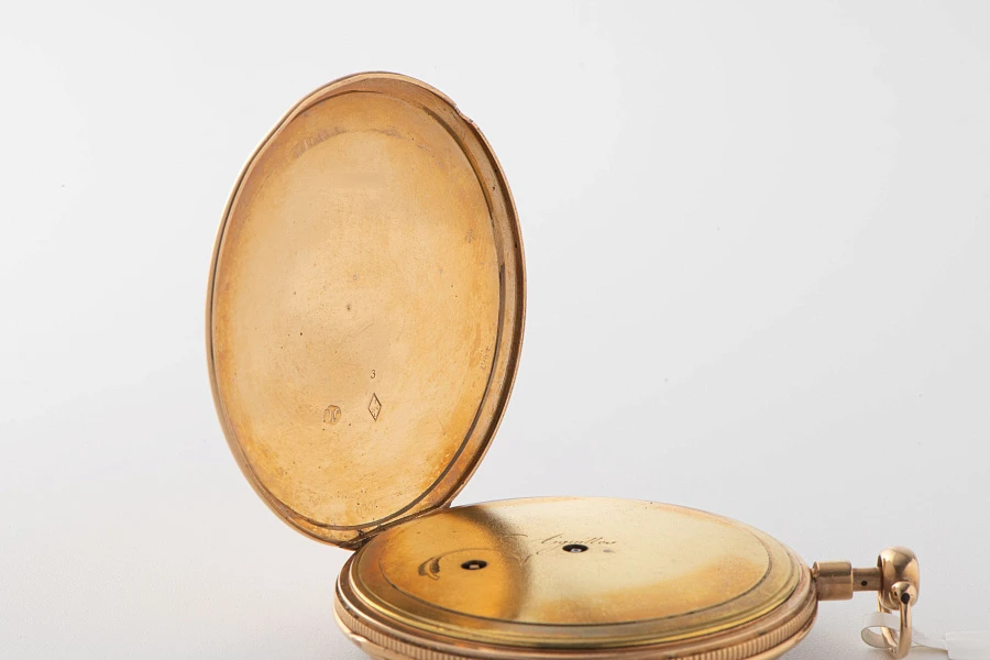 Breguet-Style Quarter Repeater Pocket Watch in 18k Yellow Gold