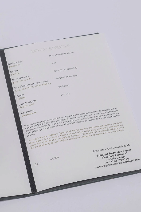 Audemars Piguet Dual Time