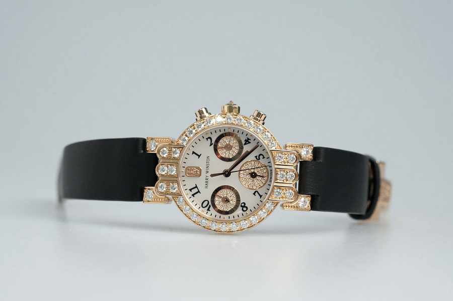 Premier Chronograph Mother-of-Pearl and Diamonds
