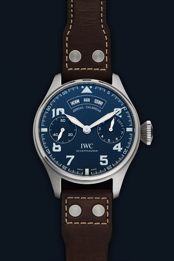 Le Petit Prince Annual Calendar Ref. IW502710 in Stainless Steel