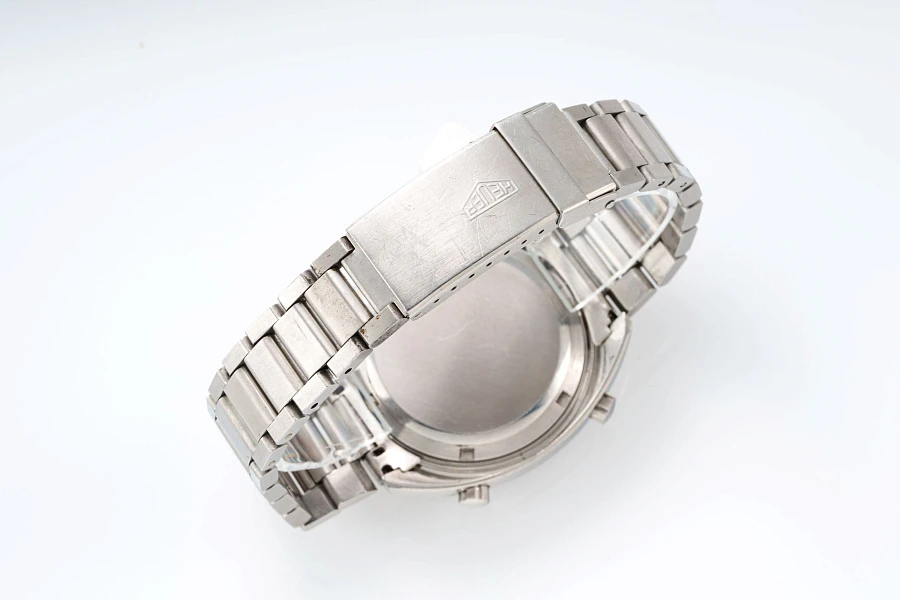 Autavia Cushion Case Chronograph in Stainless Steel