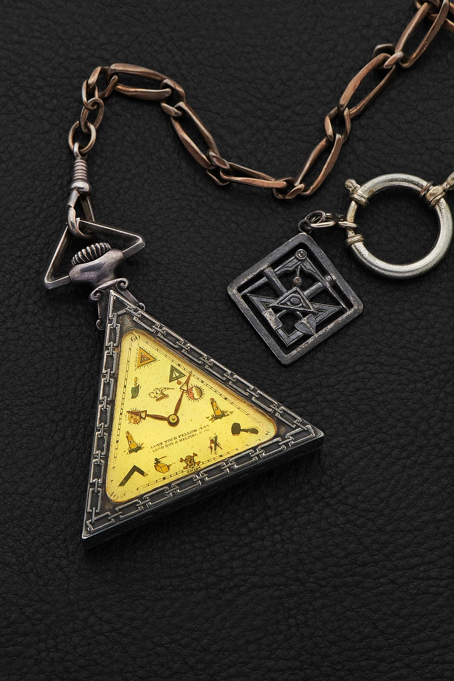 Triangular Freemasons Pocket Watch