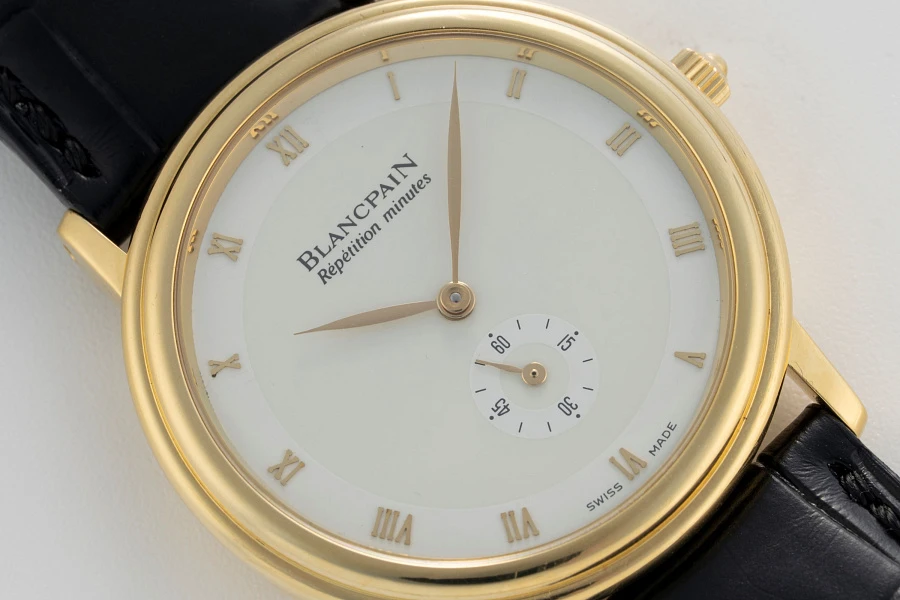 Villeret Minute Repeater Ref. 0033.1418A-55A in 18k Yellow Gold