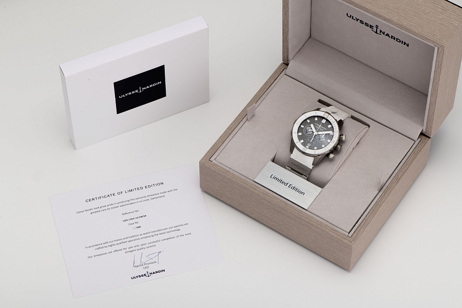 Titanium Diver Chronograph Great White Ref. 1503170LE1AGW3A