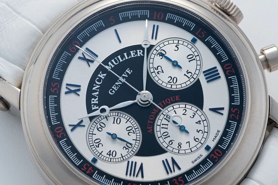 Chronograph Ref. 7002 CC DF in 18k White Gold