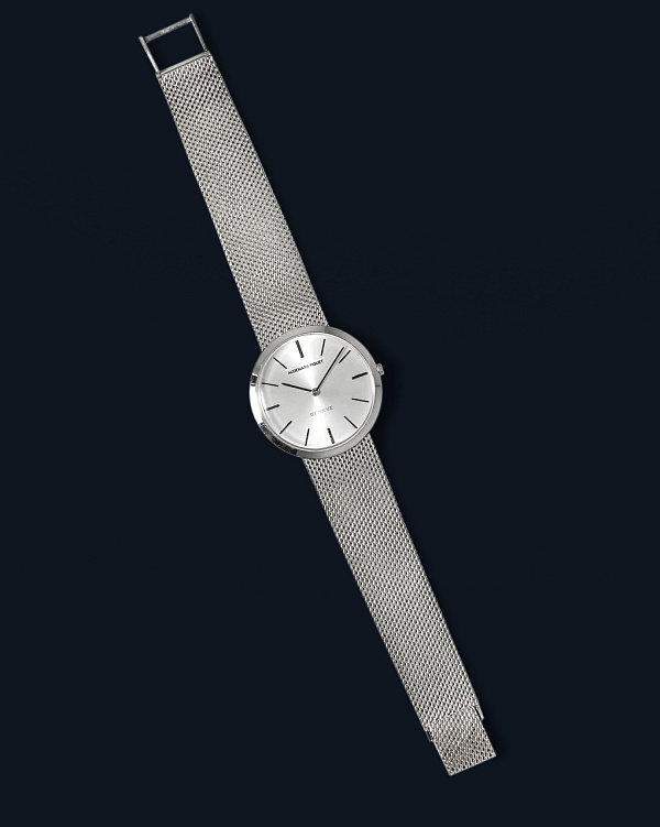 Vintage Dress Watch in 18k White Gold