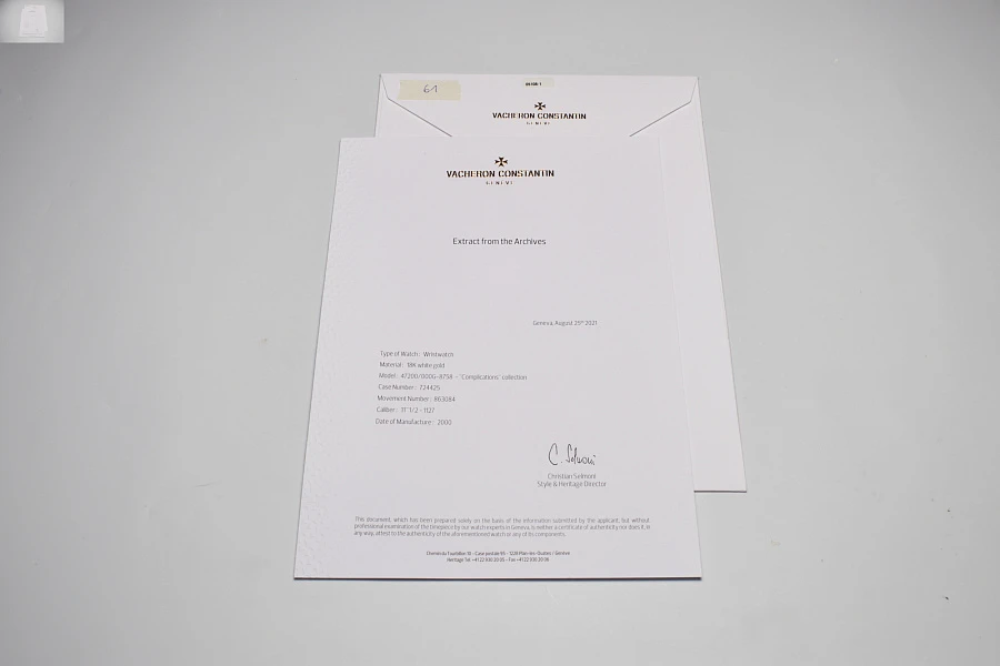 Vacheron Constantin Patrimony