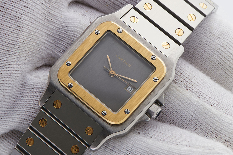 Santos Bicolor Ref. 2961 'Grey Ghost Dial'