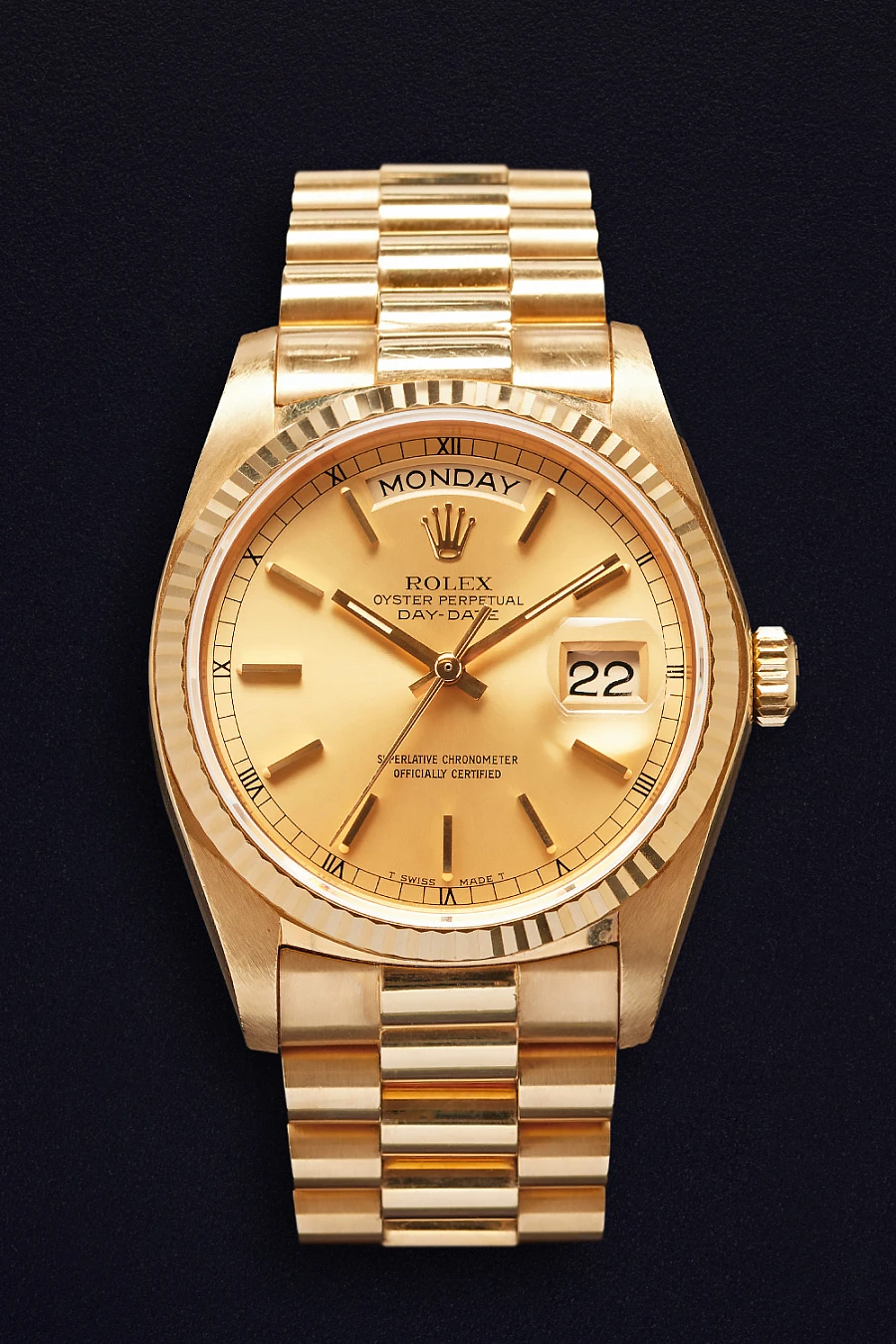 Daydate 18K Yellow Gold