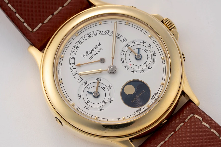 Perpetual Calendar Ref. 1165 Designed by Svend Andersen in 18k Yellow Gold