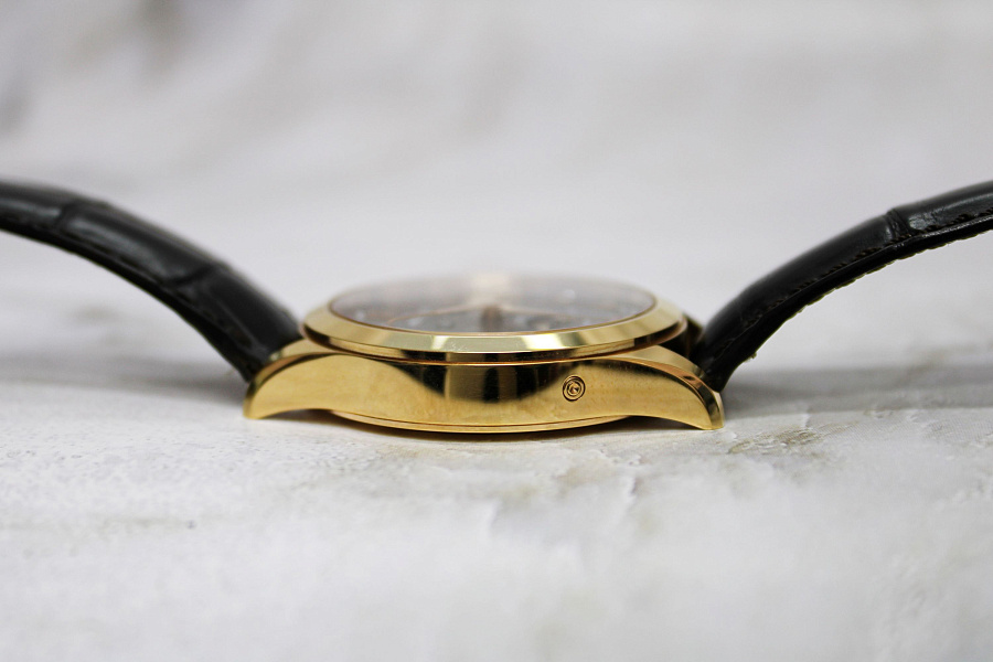 Master Control Calendar Rose Gold Meteorite Dial