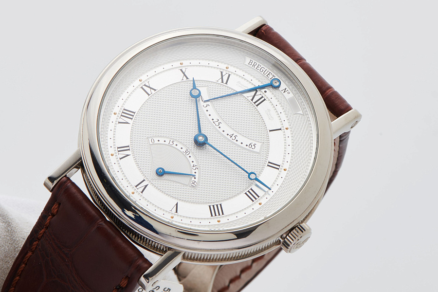 5207BB Retrograde Seconds in 18K White Gold