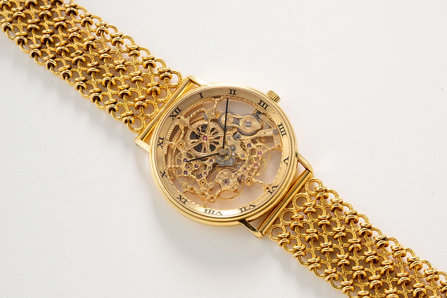 Portofino Skeleton Ref. 2701 in 18k Yellow Gold