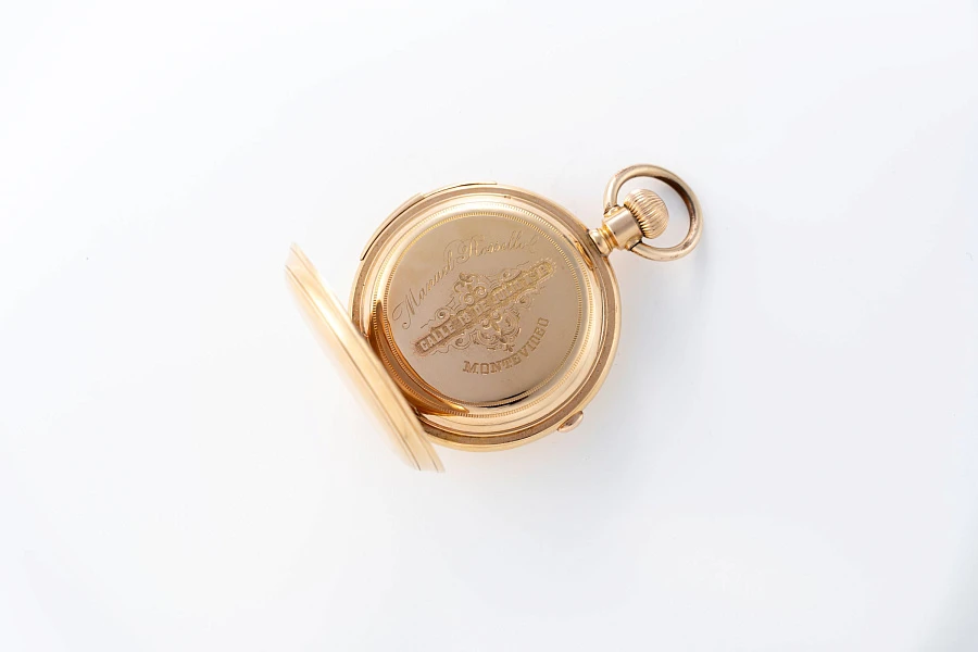 Quarter Repeater with Dead-Beat Seconds on a Louis Audemars Base Caliber in 18k Yellow Gold