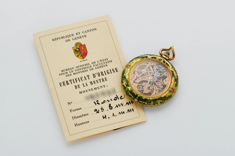 Historically Important Piece Unique Skeletonized Les Cabinotiers de Genève