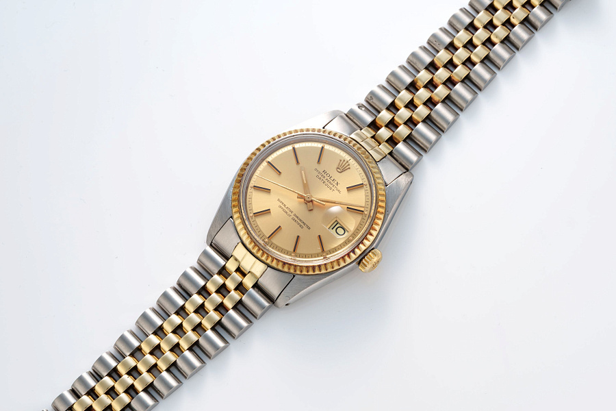 Datejust Ref. 1601 in Stainless Steel and 18k Yellow Gold