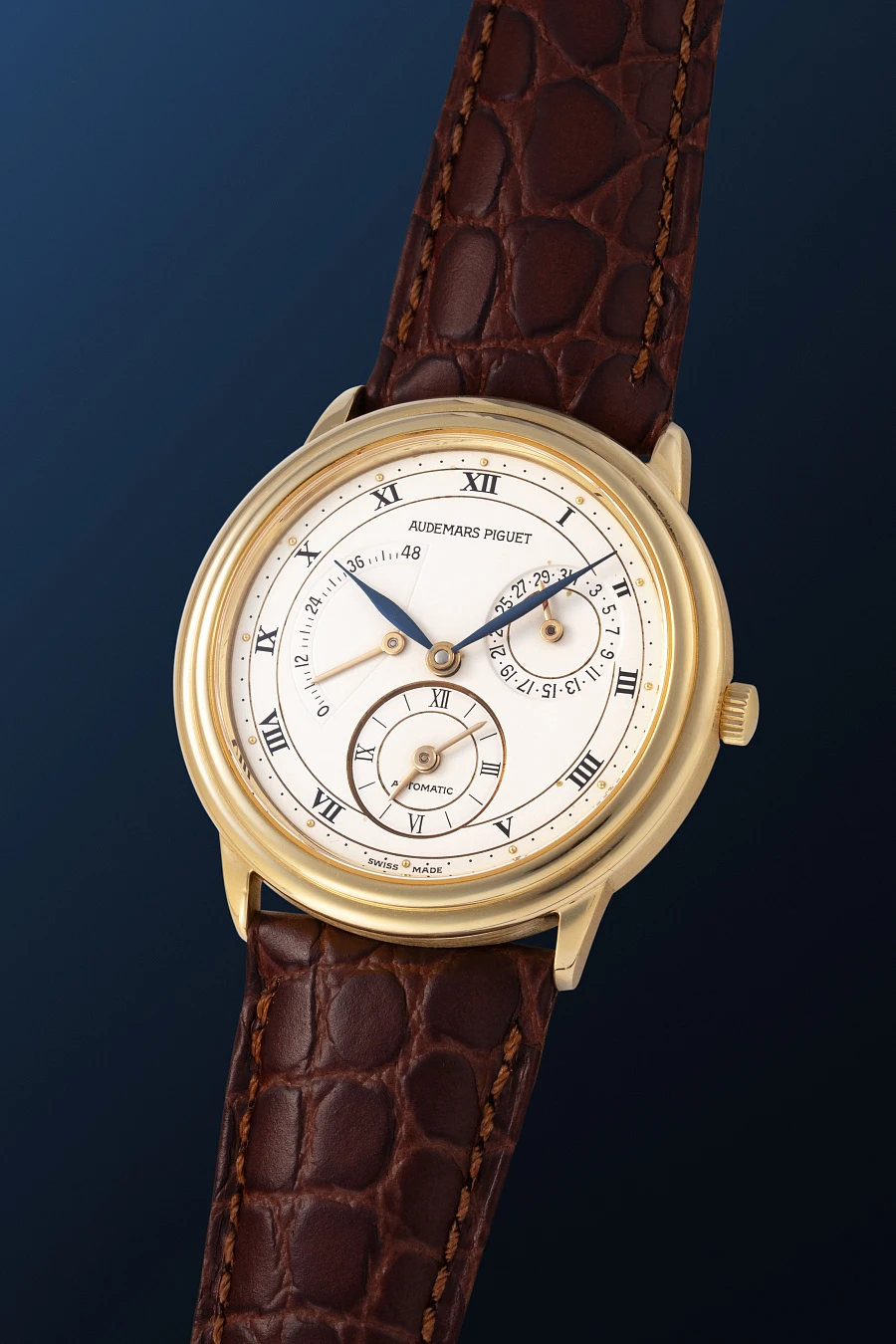 Dual Time Ref. 25685BA in 18k Yellow Gold