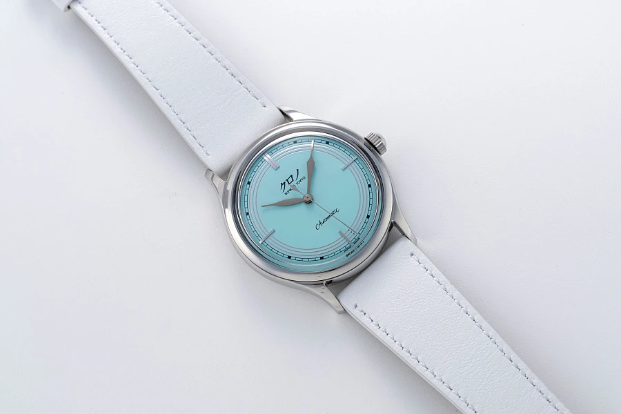Seiji Limited Edition Turquoise in Stainless Steel