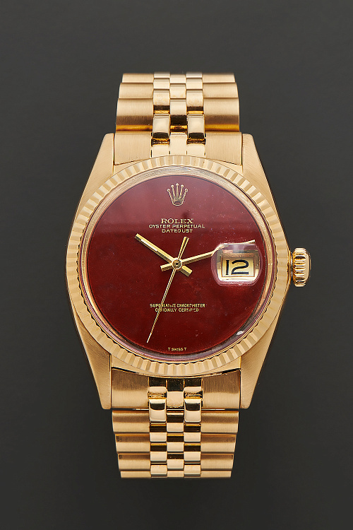 Datejust 1601 'Red Jasper Dial'