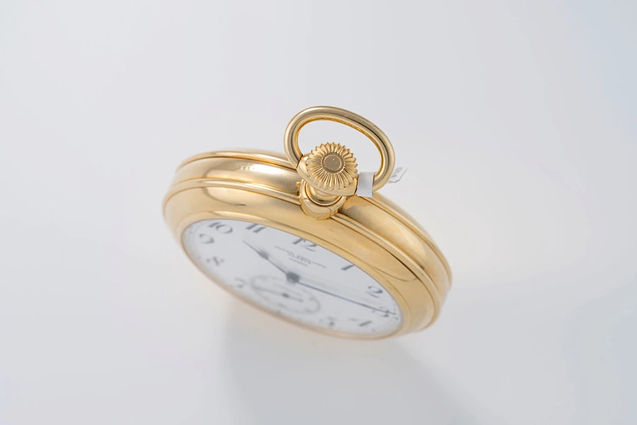 Obersvatory Chronometer Tourbillon Pocket Watch Ref. 966J in 18k Yellow Gold