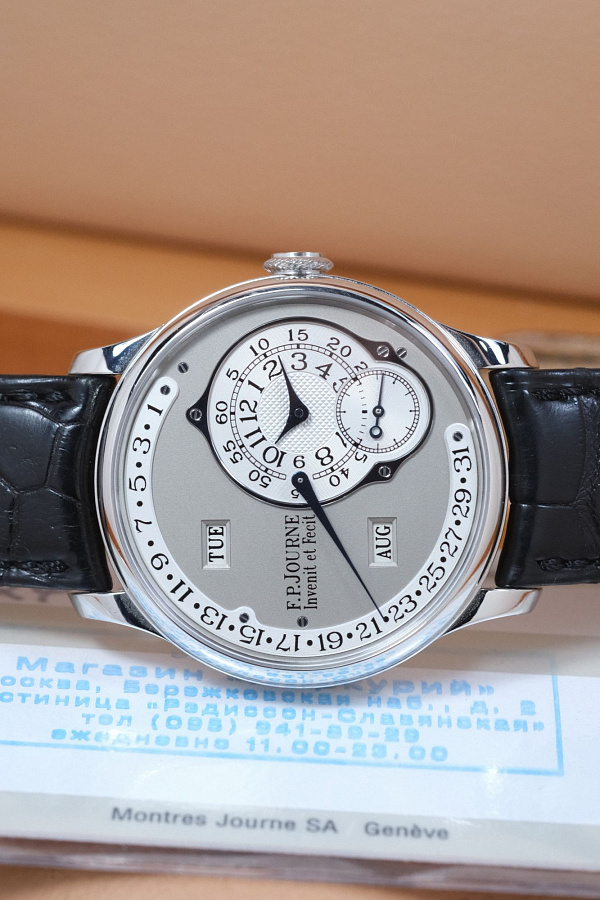 Octa Calendrier Platinum 38mm