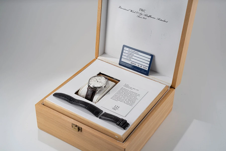 125th Anniversary Portugieser Ref. IW5441 in Platinum