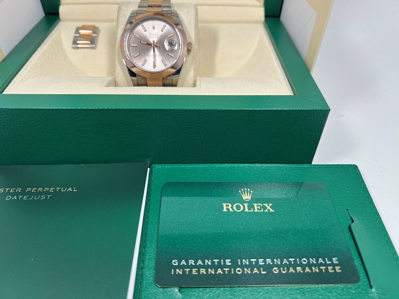 Datejust 41 Oystersteel & Everose 126301