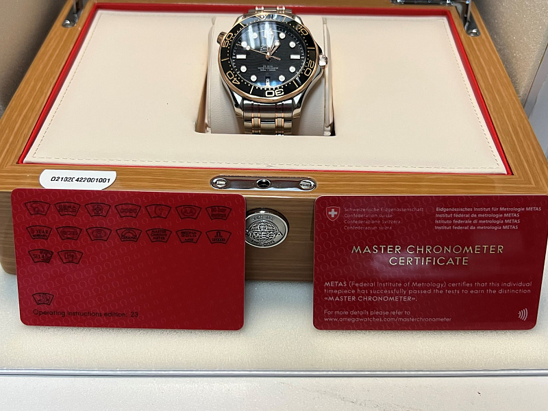 Seamaster Professional Diver 300m Steel & Gold