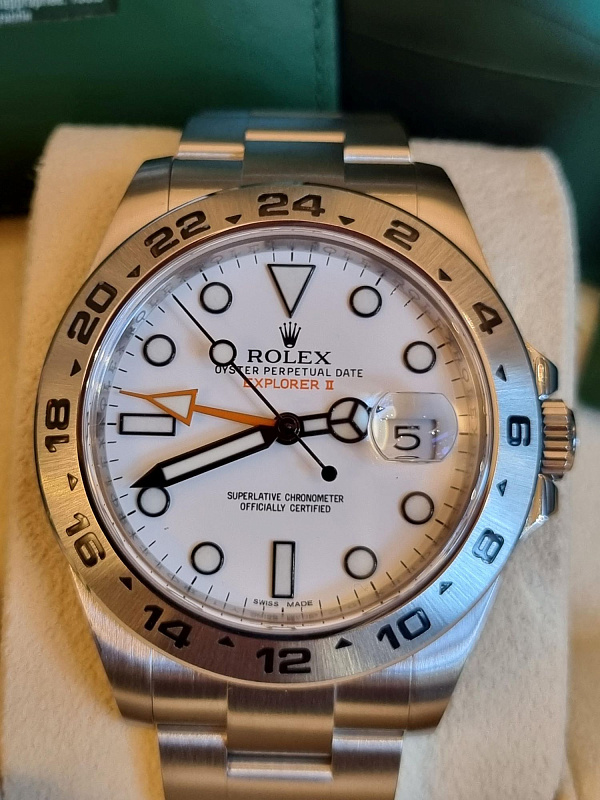 Explorer II 216570 White Dial