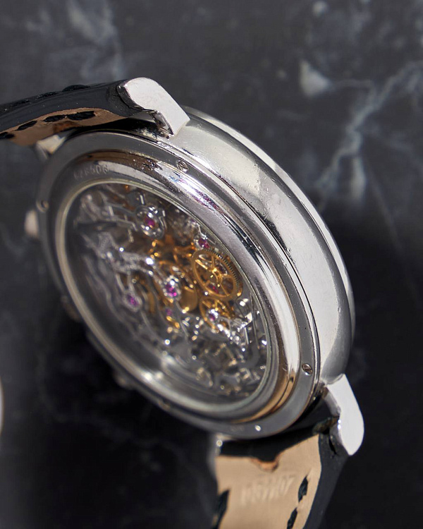 Patrimony Chronograph Squelette Platinum Manual Wind