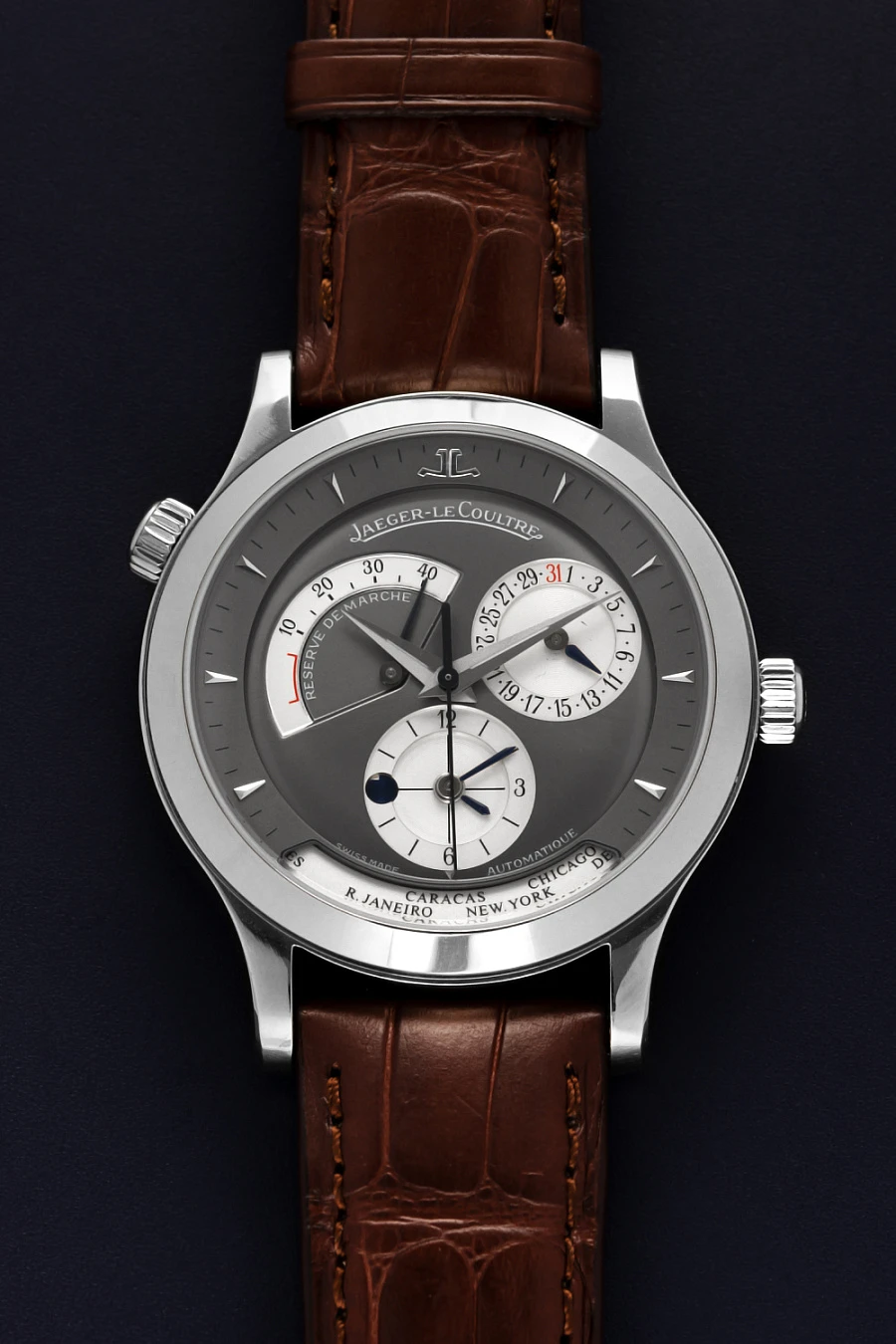 Master Control 18K White Gold