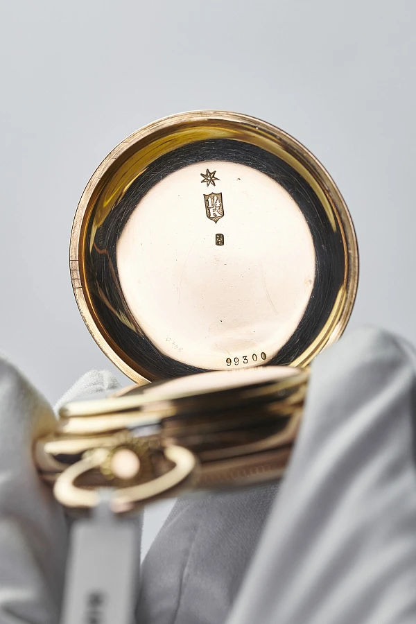 Lépine pocket watch with full calendar