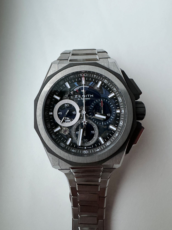Defy Extreme Titanium 1/100th of a second chronograph