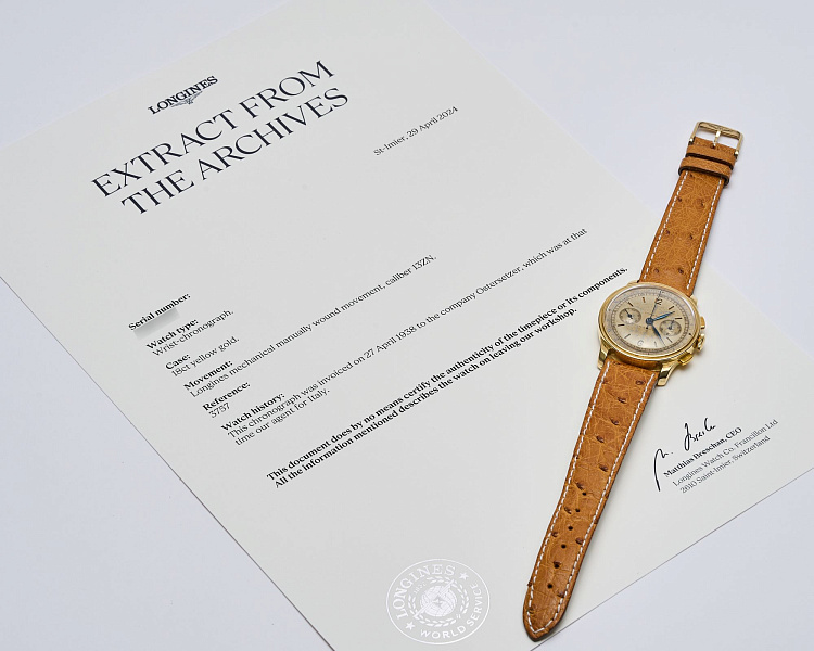 Chronograph 18K Yelow Gold