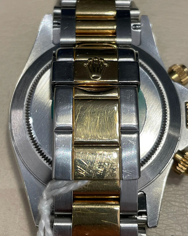 Cosmograph Daytona 16523 Steel & Gold Never Polished