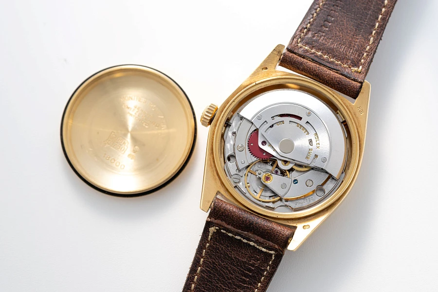 Day-Date Ref. 18038 with Tiger Eye Dial in 18k Yellow Gold