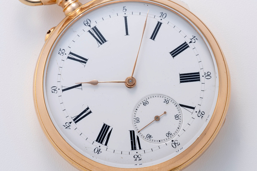 Pocket Watch in 18k Rose Gold