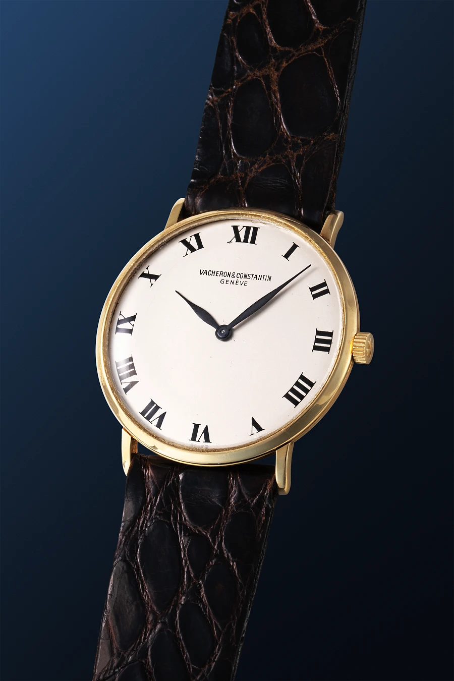 Ultra Thin Dress Watch Ref. 6714 in 18k Yellow Gold