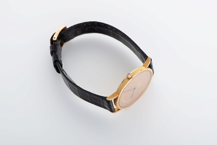 Twenty Dollar Coin Watch 18k Yellow Gold