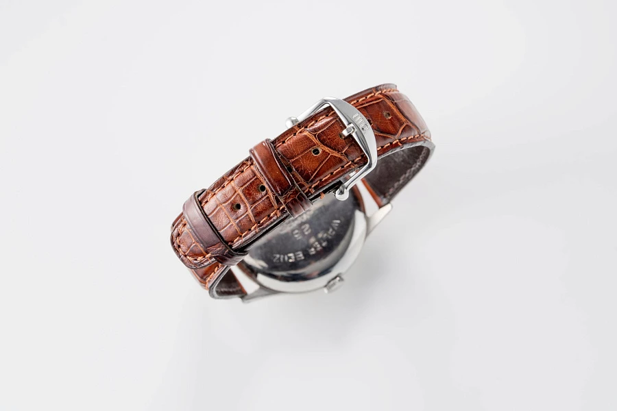 Portugieser-Style Dress Watch Ref. 417 in Stainless Steel